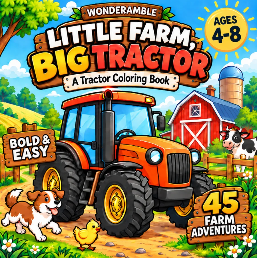 Little Farm, Big Tractor cover